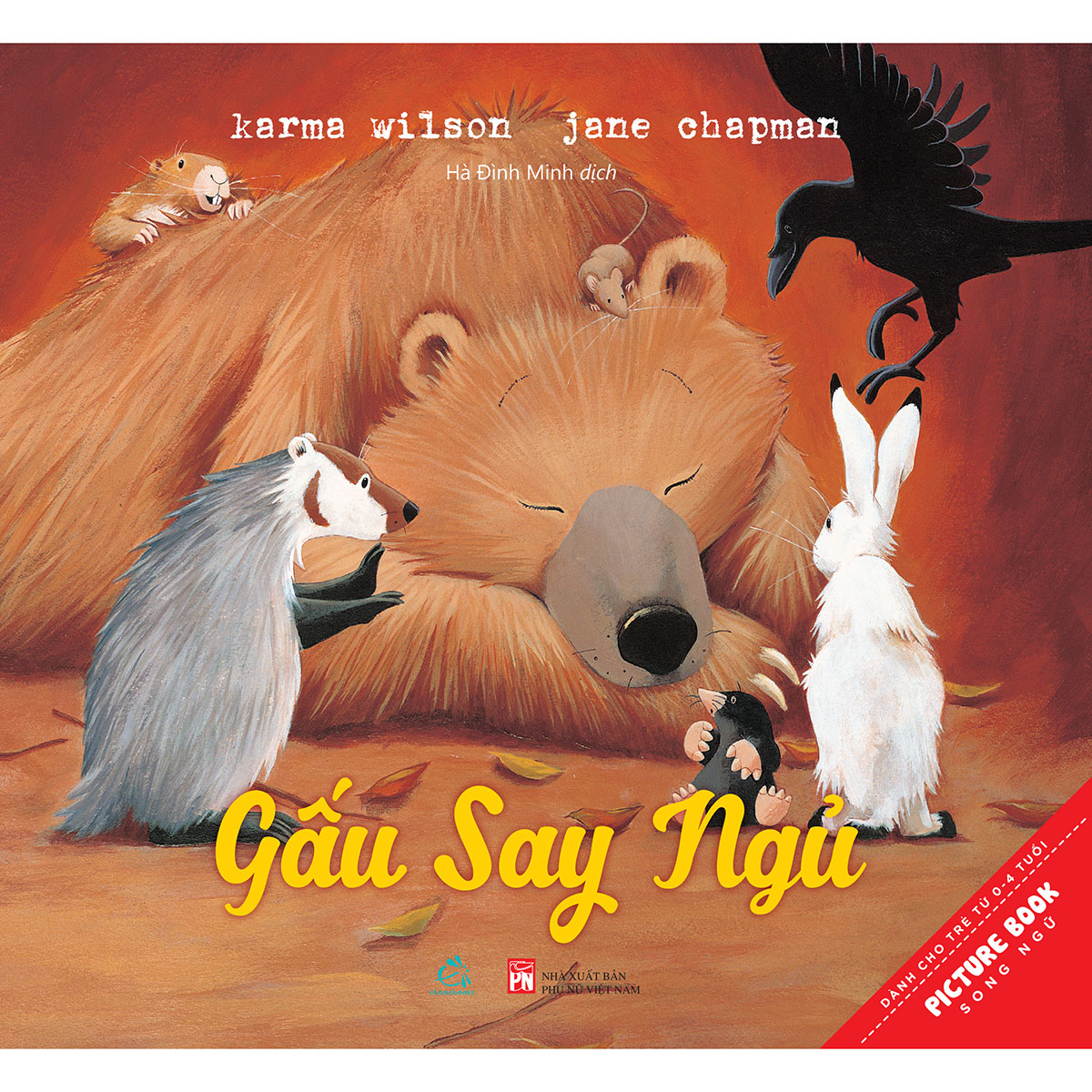 Bộ Sách Tranh Song Ngữ Gấu Hòa Đồng