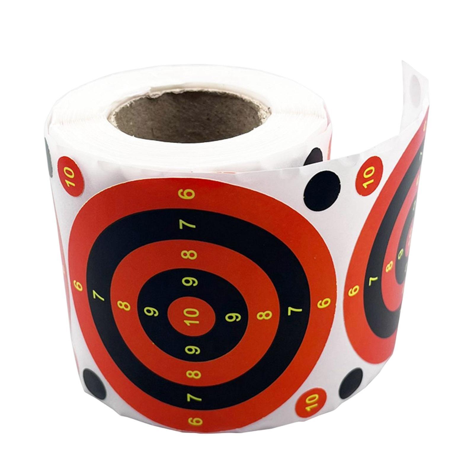 Target Stickers Splatter Target Sticker for Accessories