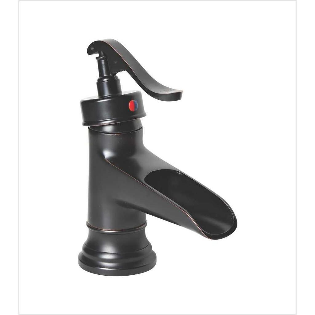 Vòi lavabo đồng đen EV-VĐ23