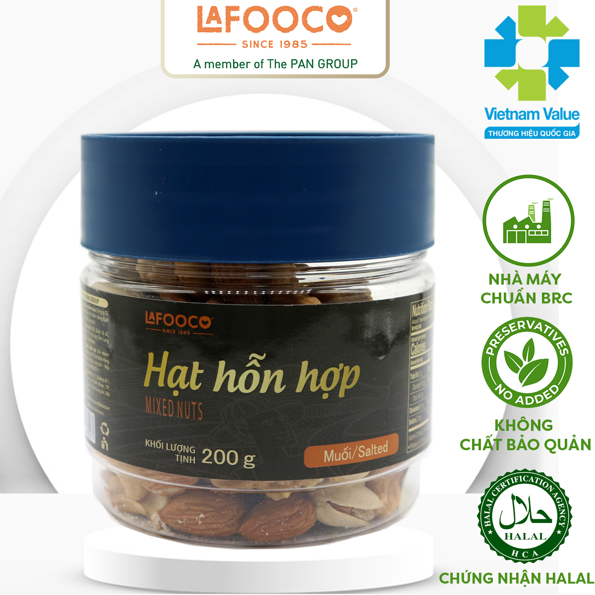 Hạt hỗn hợp sấy muối hủ 200g