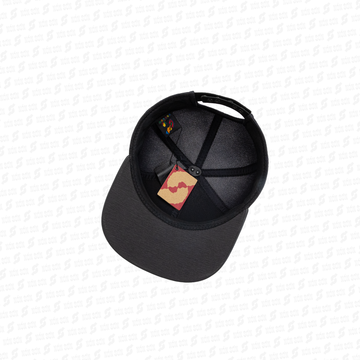 Mũ snapback hiphop nam nữ NÓN SƠN chính hãng MC210BK-XM1