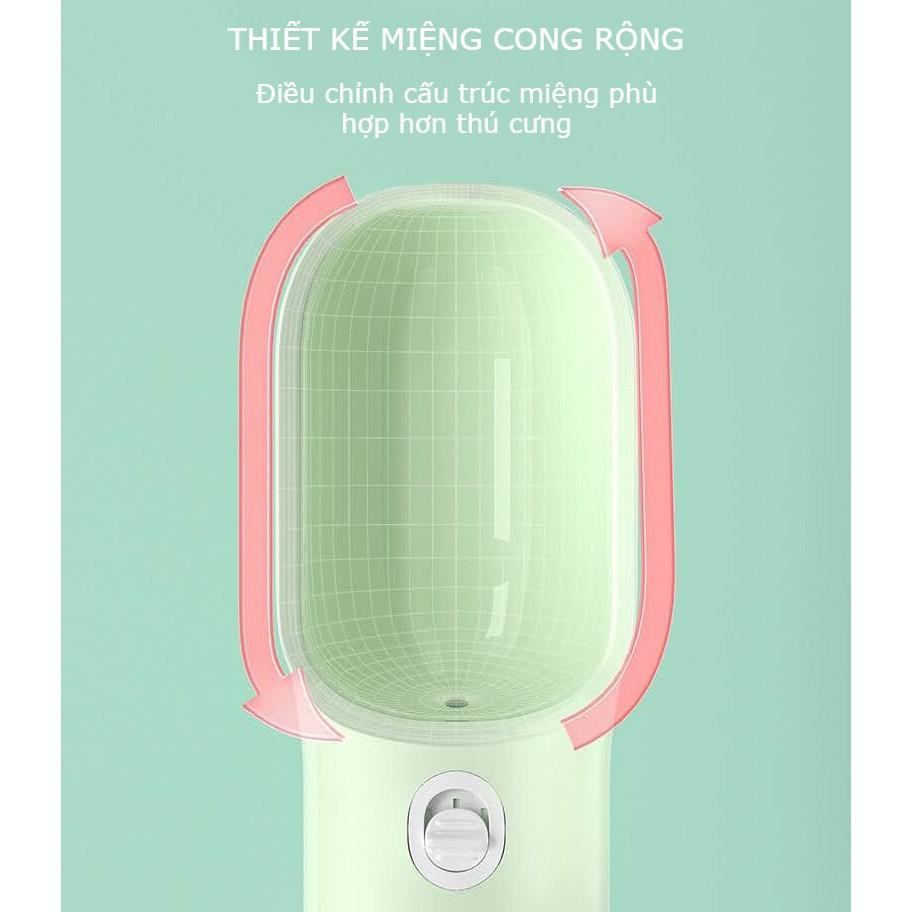 Bình nước du lịch cho thú cưng 3 trong 1 tiện lợi