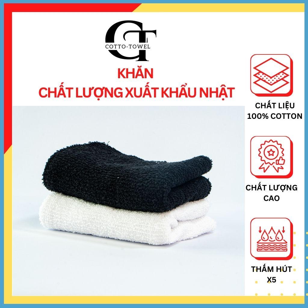 Khăn lau kính 100% Cotton Siêu thấm hút HÀNG XUẤT NHẬT
