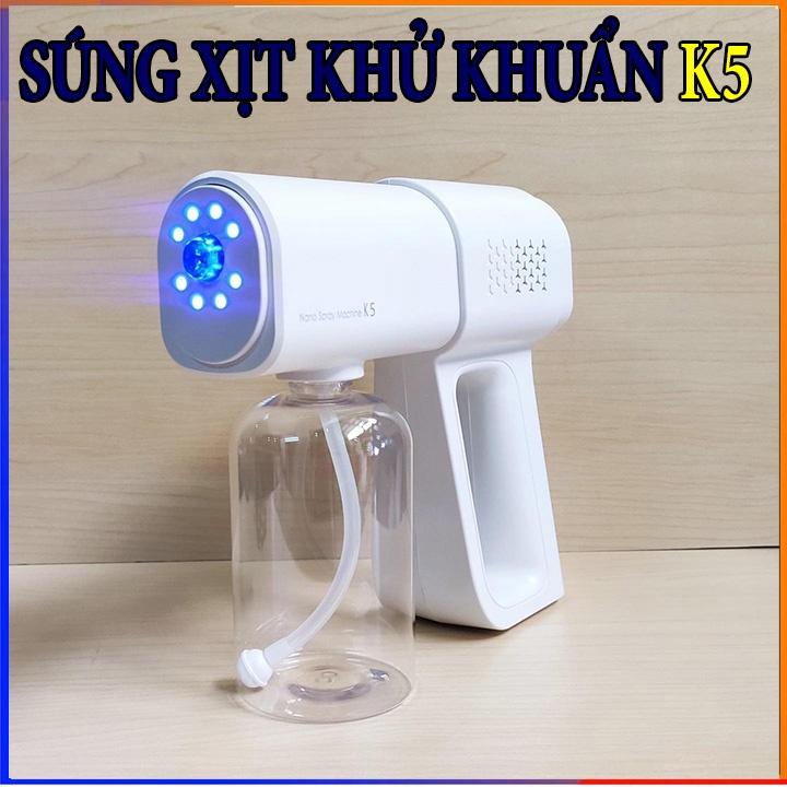 Máy phun khử khuẩn Nano K5, máy xịt cầm tay tiện dụng