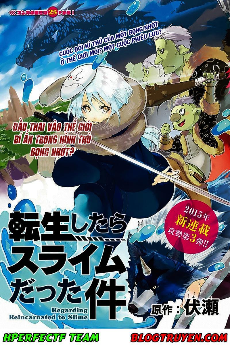 Lúc Đó, Tôi Đã Chuyển Sinh Thành Slime chapter 1.1 4
