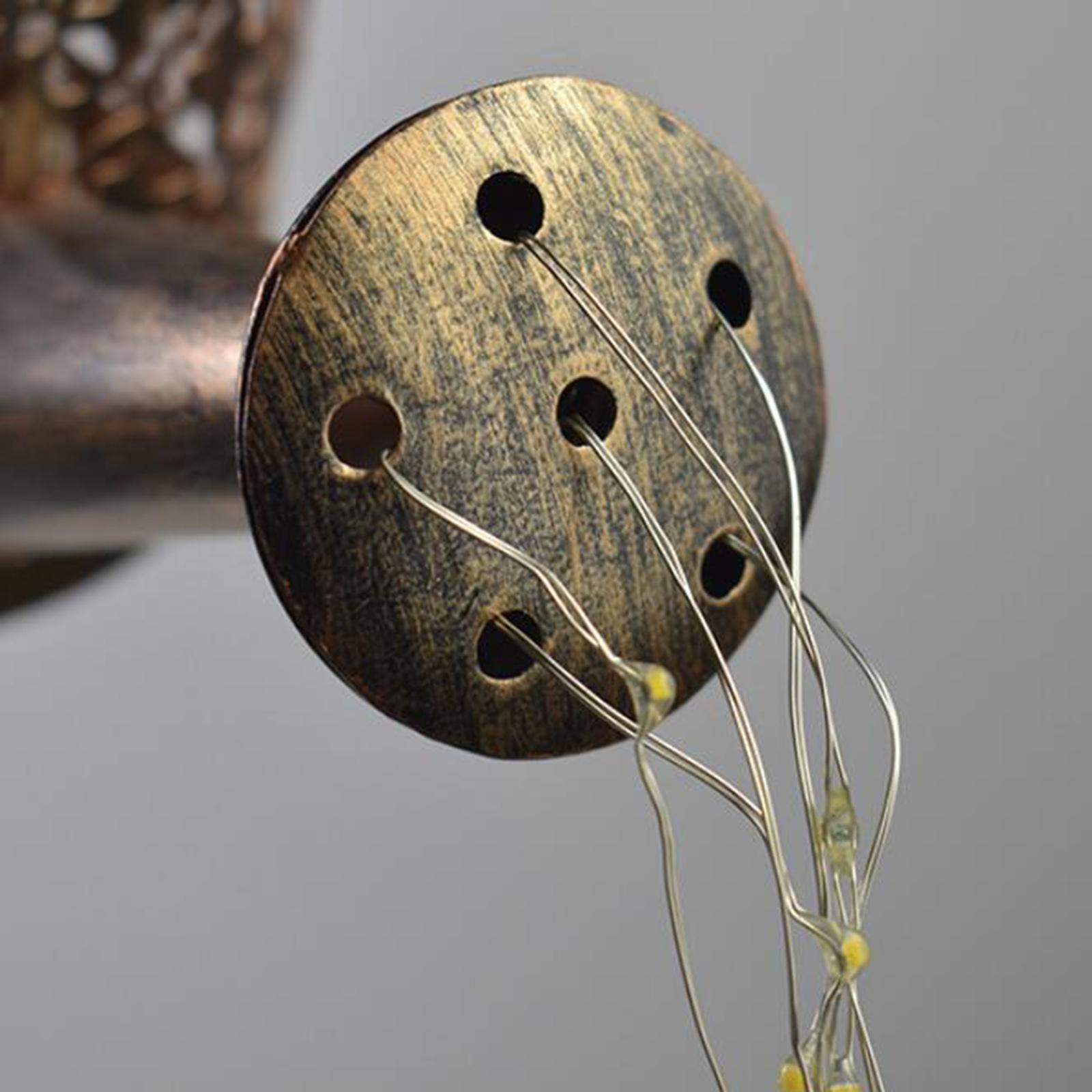 2X Fairy Watering Can Stake String Solar Ground Garden Light Waterproof Decor