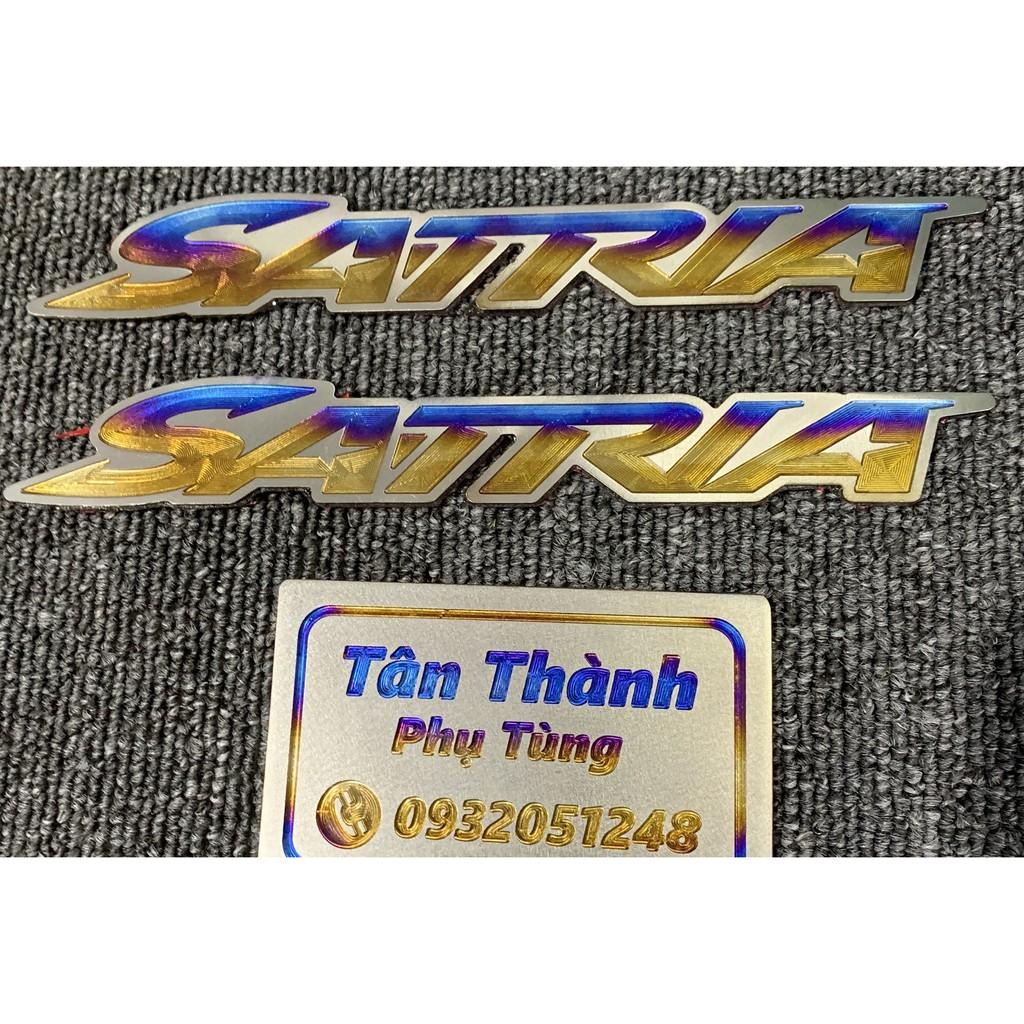 Chữ titan dành cho Satria (1 cặp)