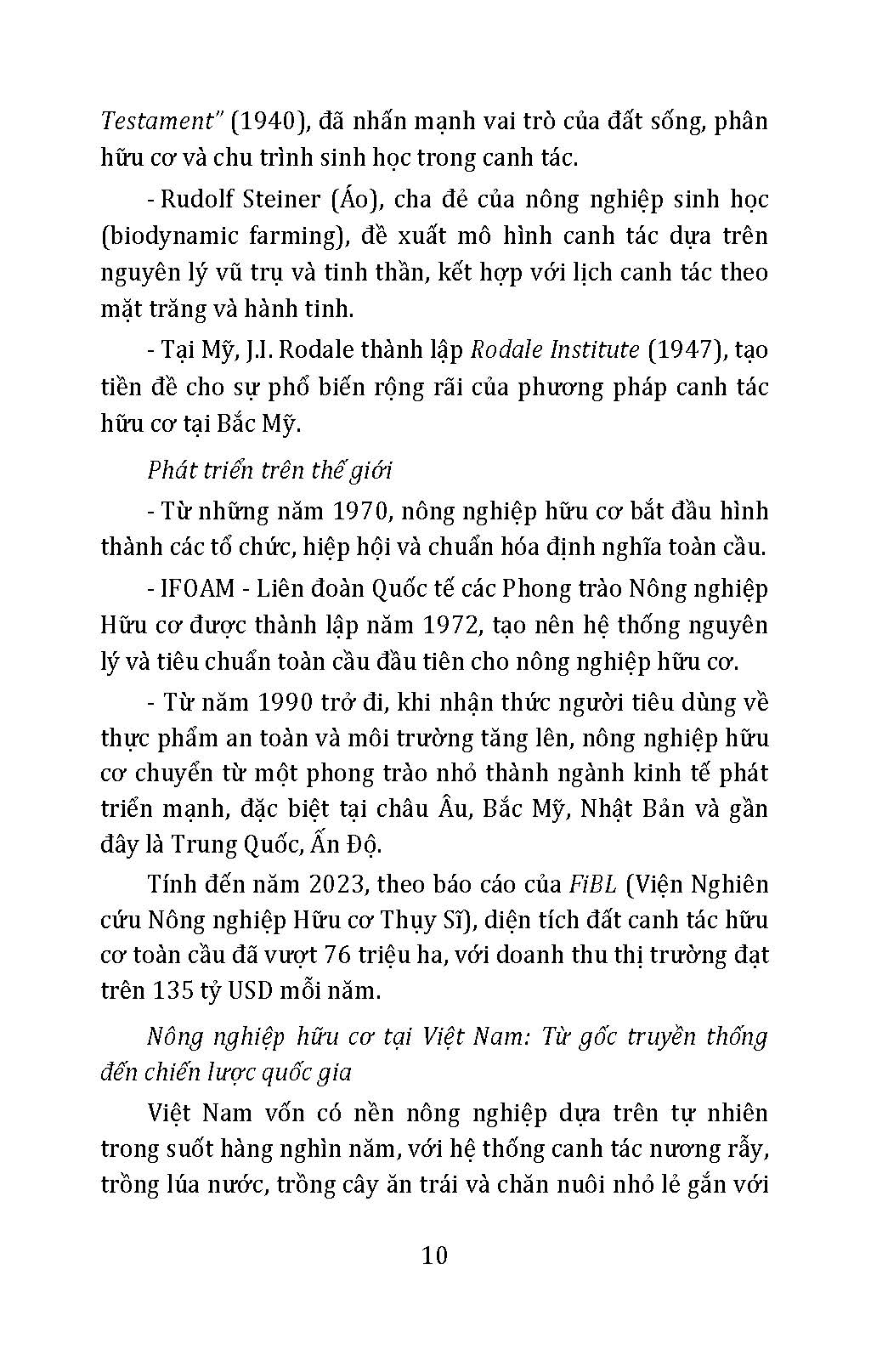 Nông Nghiệp Hữu Cơ - Chọn Giống Hữu Cơ