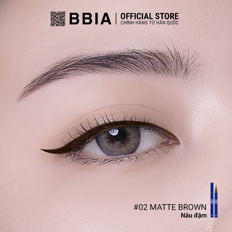 Kẻ mắt Never Die Brush Eyeliner 0.4g ( 2 màu)