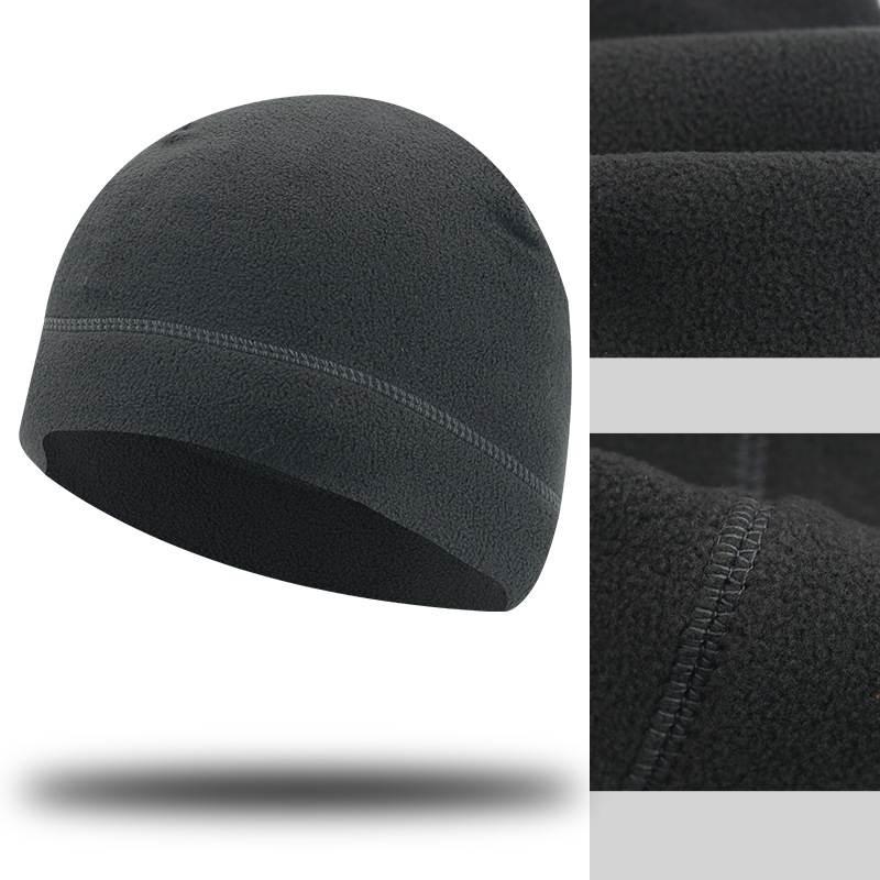 Unisex ấm áp vải lông cừu mũ cổ điển Tactical Windproof ngoài trời Phụ kiện đi bộ câu cá đi xe đạp săn quân quân sự Color: Orange