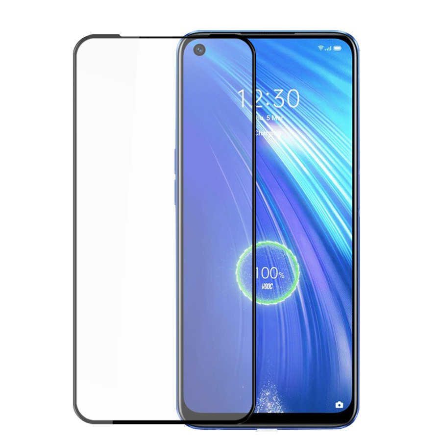 Cường lực Viền Mỏng Dành Cho Realme 6 KHÔNG LẤN MÀN- Handtown- Hàng chính hãng