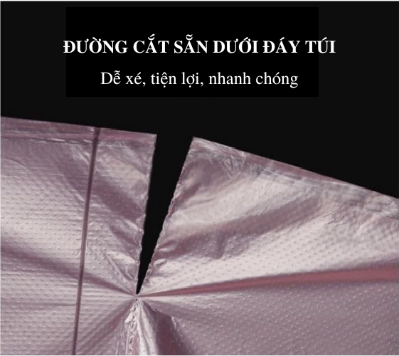 SET 300 TÚI RÁC TỰ PHÂN HỦY SIZE 45X50CM SIÊU DAI TIỆN LỢI THÂN THIỆN VỚI MÔI TRƯỜNG GD632-TR300