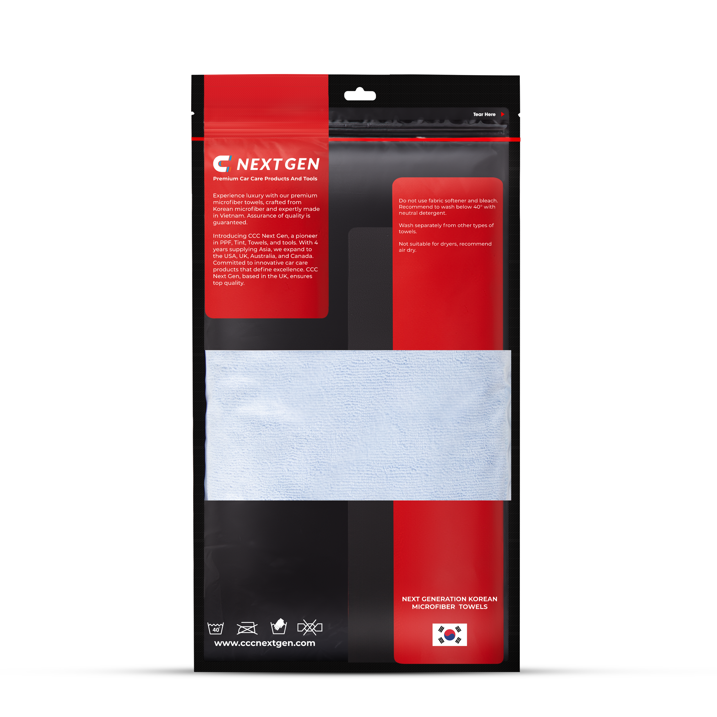 CCC NEXT GEN PROSHINE - Khăn Microfiber Đa Năng