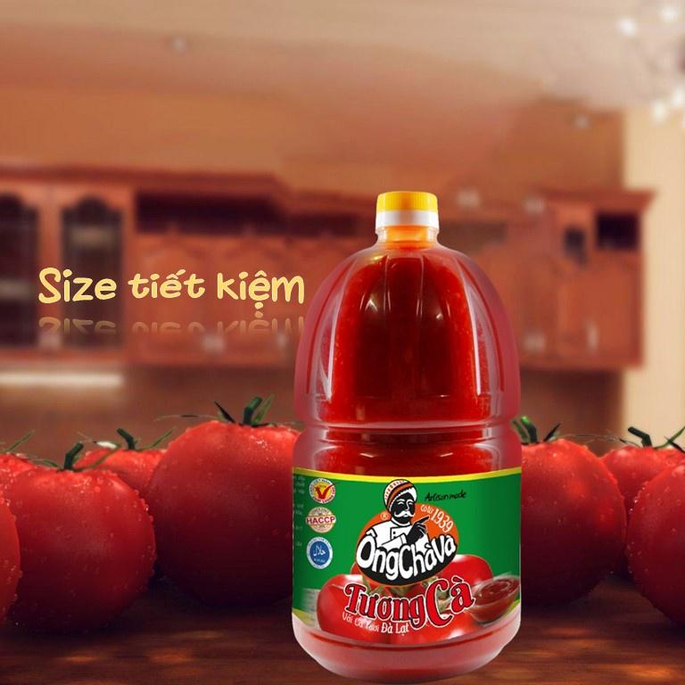 Tương Cà Ông Chà Và 2.1kg ( Tomato Ketchup Ong Cha Va 2.1kg)