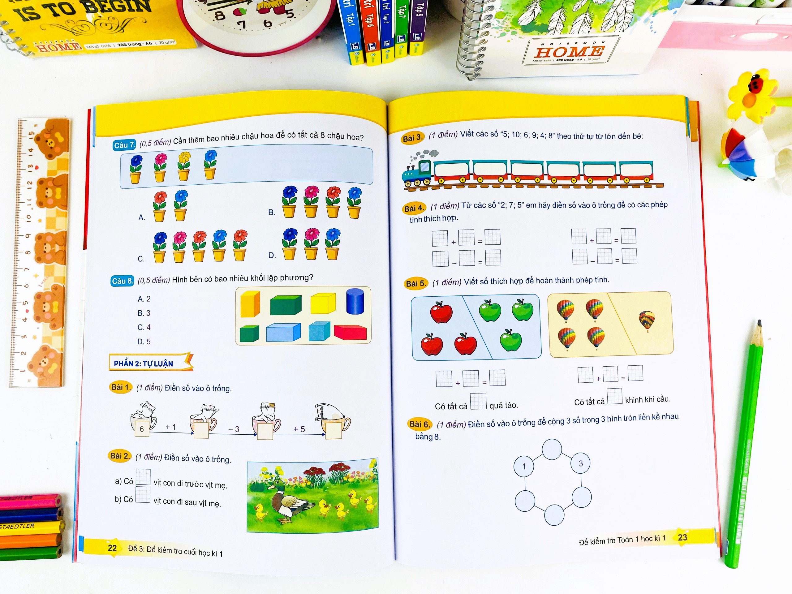 Sách - Đề Kiểm Tra Toán 1 - Biên soạn theo CT GDPT mới - Kết Nối - ndbooks