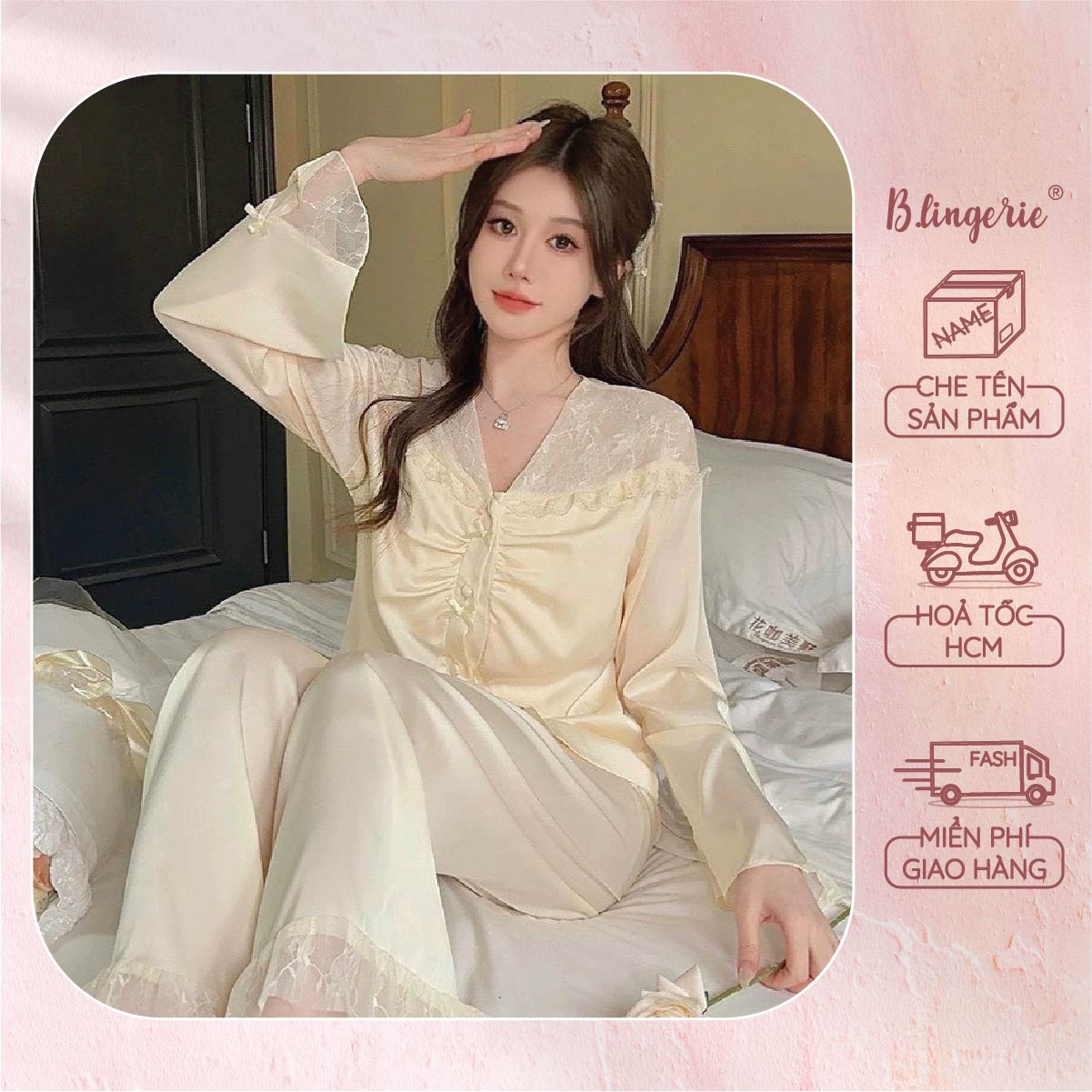 Đồ Ngủ Pijama Tiểu Thơ - B.Lingerie