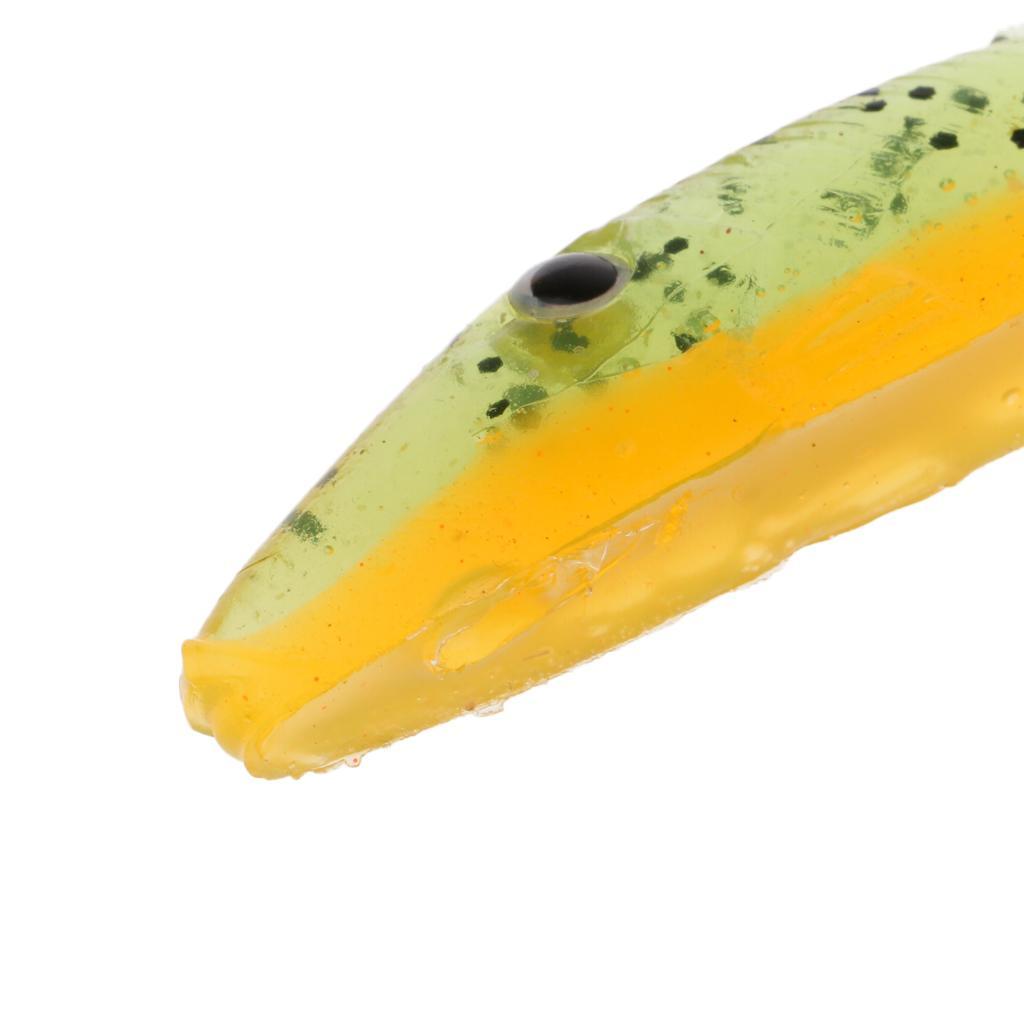 3pcs Soft Fishing Lure Worm Swimbait CrankBait Bass Trout Shad Fish Lure High Quality Durable to Use