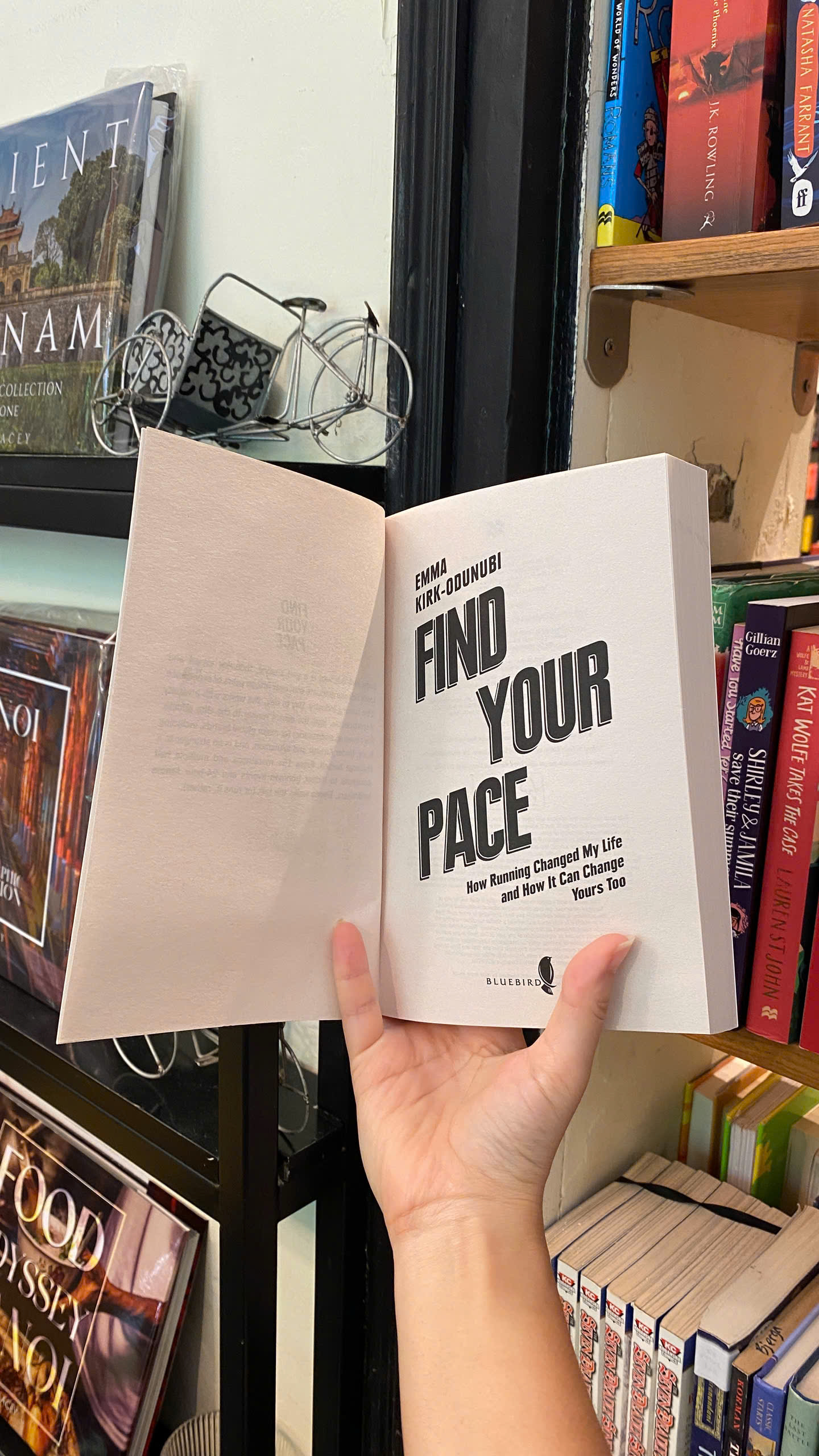 Sách - Find Your Pace by Emma - Kirk Odunubi | Self Help / Nonfiction / Ngoại văn nhập khẩu UK