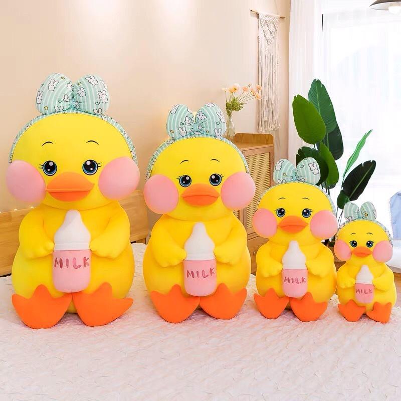 Gấu Bông Vịt Sữa Cao Cấp Êm Mịn