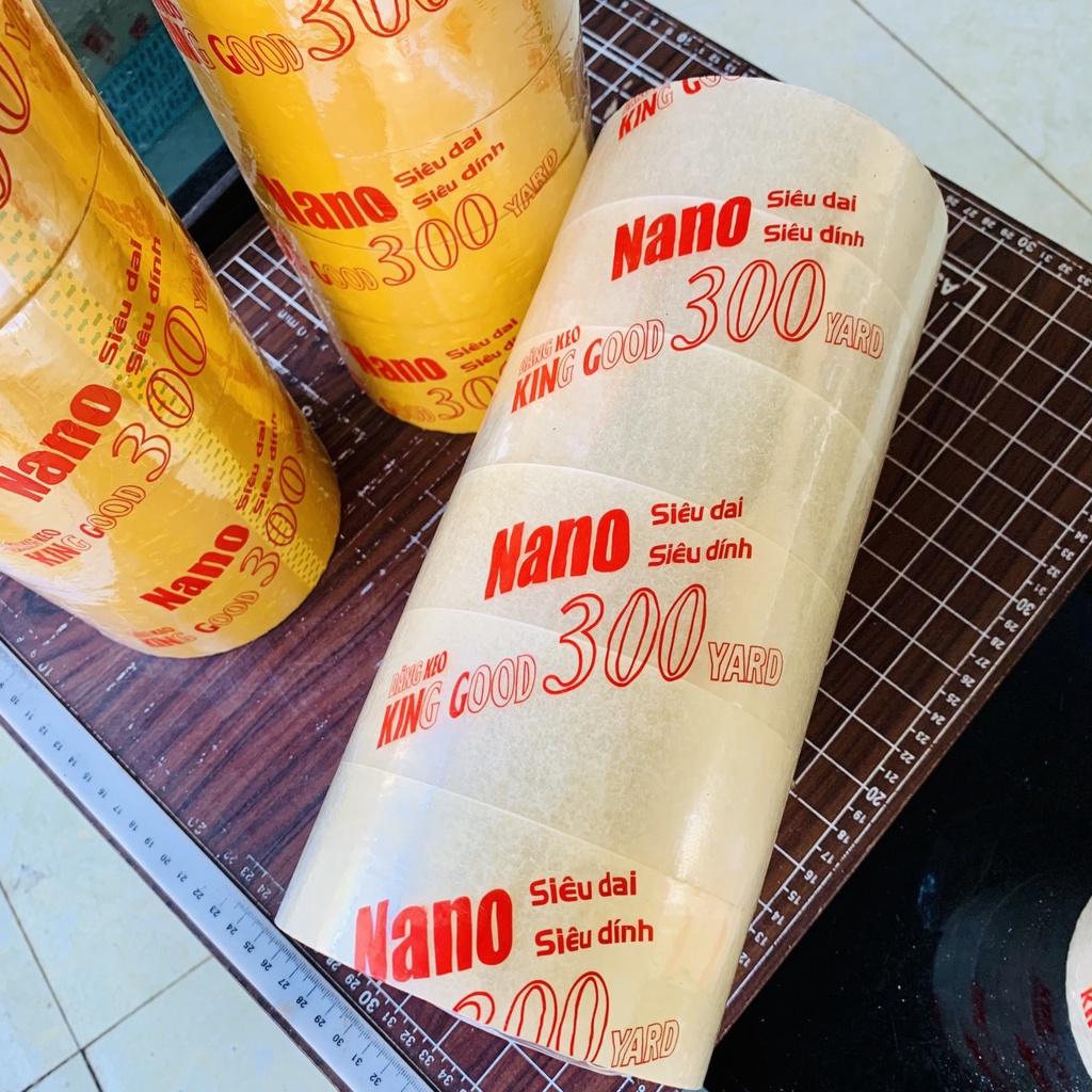 Cuộn băng keo Nano siêu dính , siêu dai gói hàng loại 300 yard HJL111
