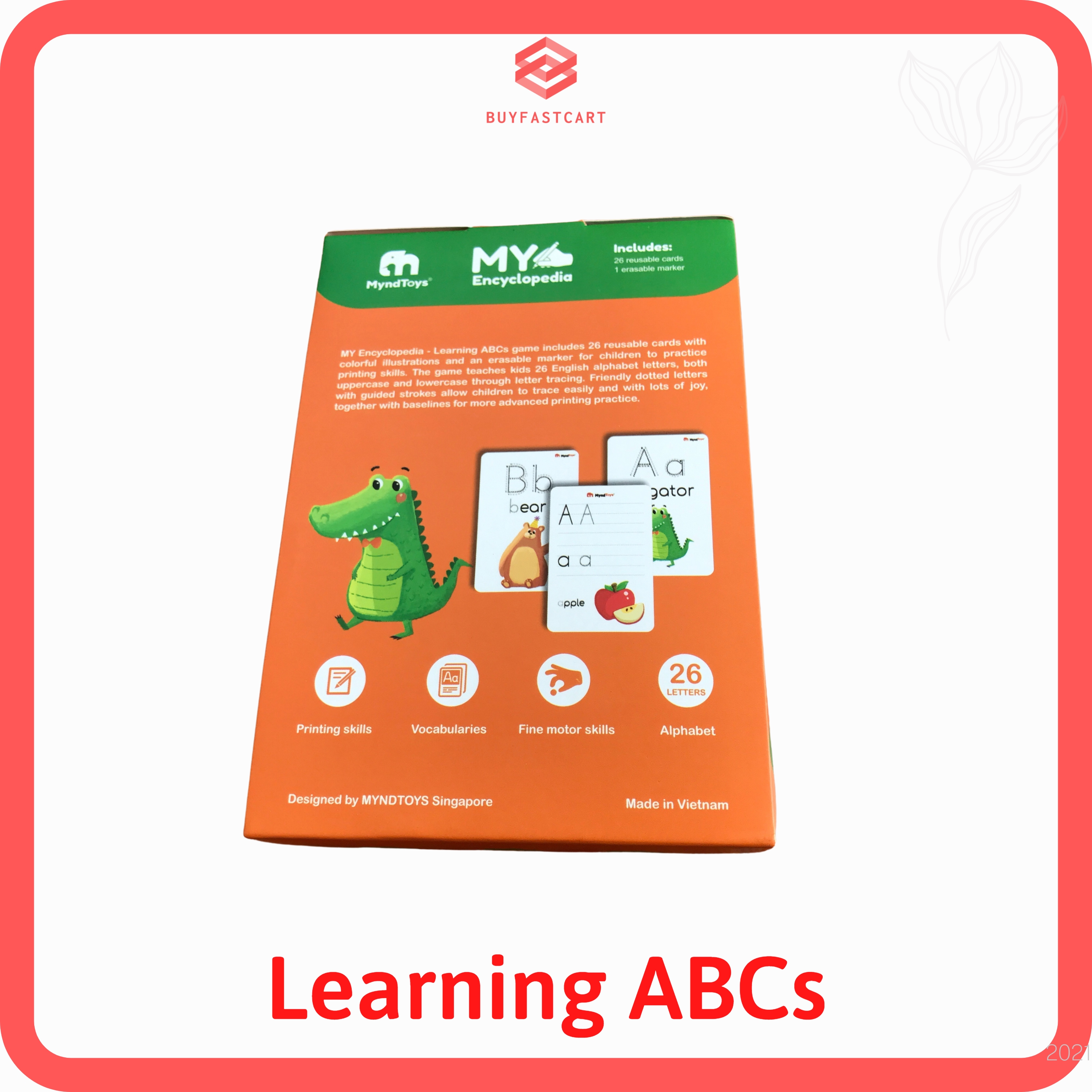 Đồ chơi giáo dục trẻ em MyndToys Encyclopedia - Learning ABCs phát triển kĩ năng thông minh sáng tạo
