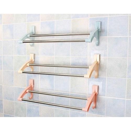 Giá treo khăn nhà tắm dán tường