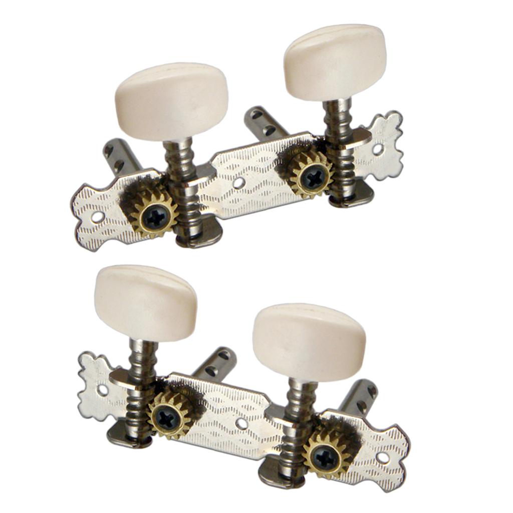 2pcs Ukulele Tuning Pegs Machine Heads Tuners for Ukulele Classical Guitar