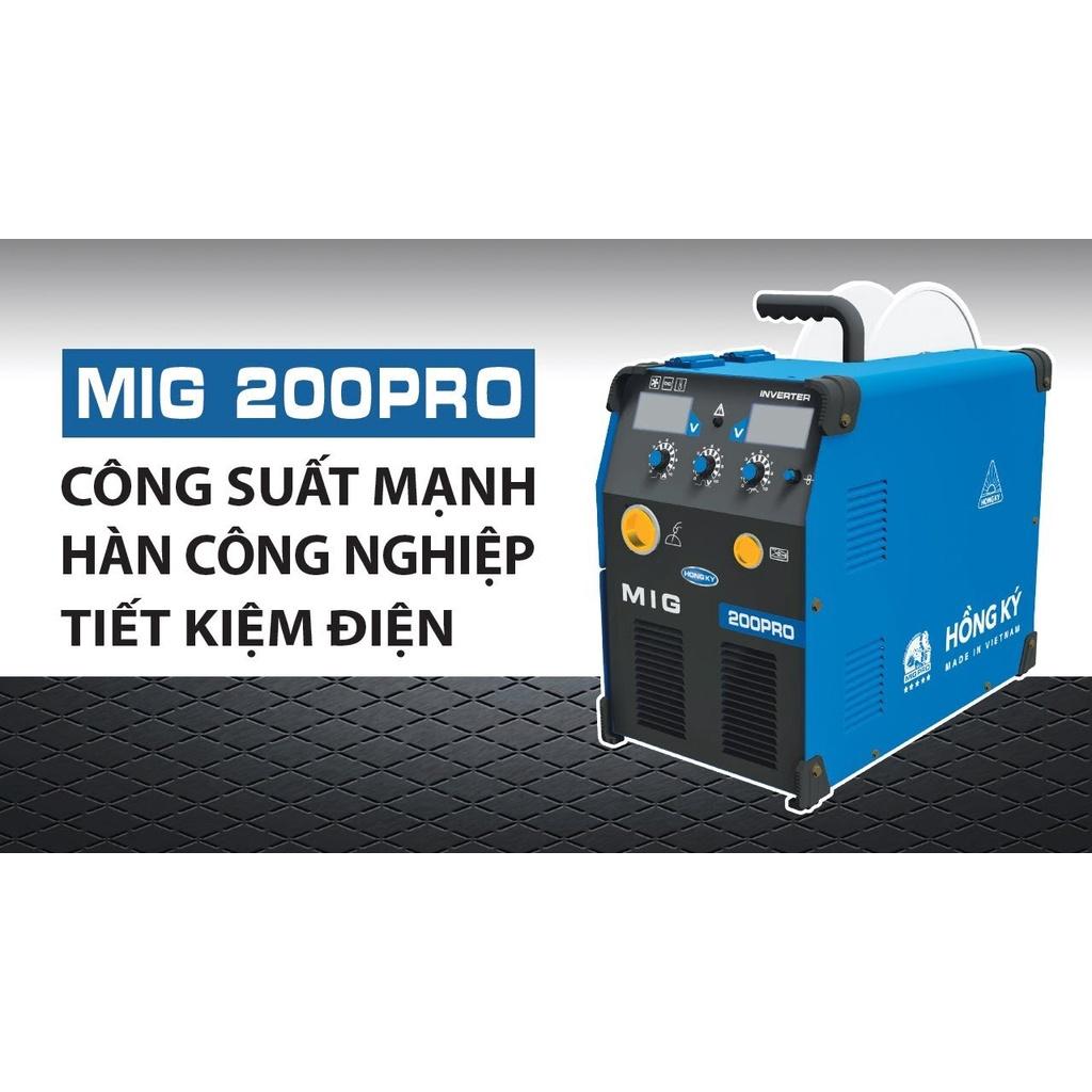 Máy hàn điện tử MIG 200D PRO HỒNG KÝ