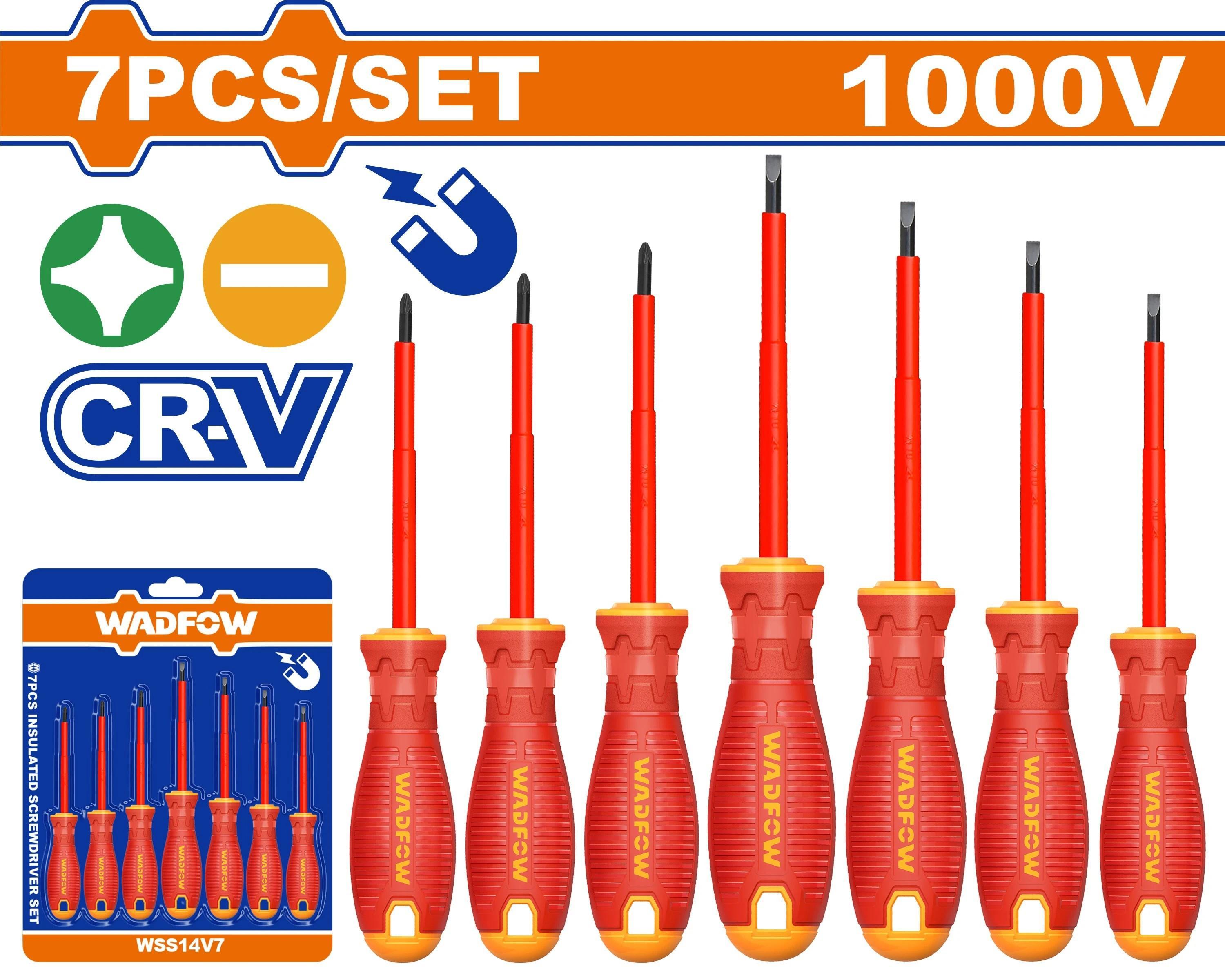 BỘ 7 TUA VÍT DẸP & BAKE CÁCH ĐIỆN WSS7407 WADFOW - HÀNG CHÍNH HÃNG