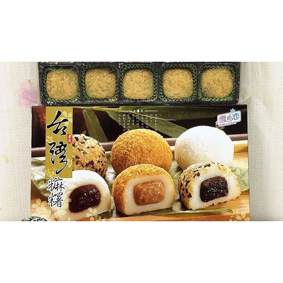 Bánh Mochi YUKI&amp;LOVE Đài Loan tổng hợp Taiwan Mochi (Mixed) 450g (15 bánh/hộp)