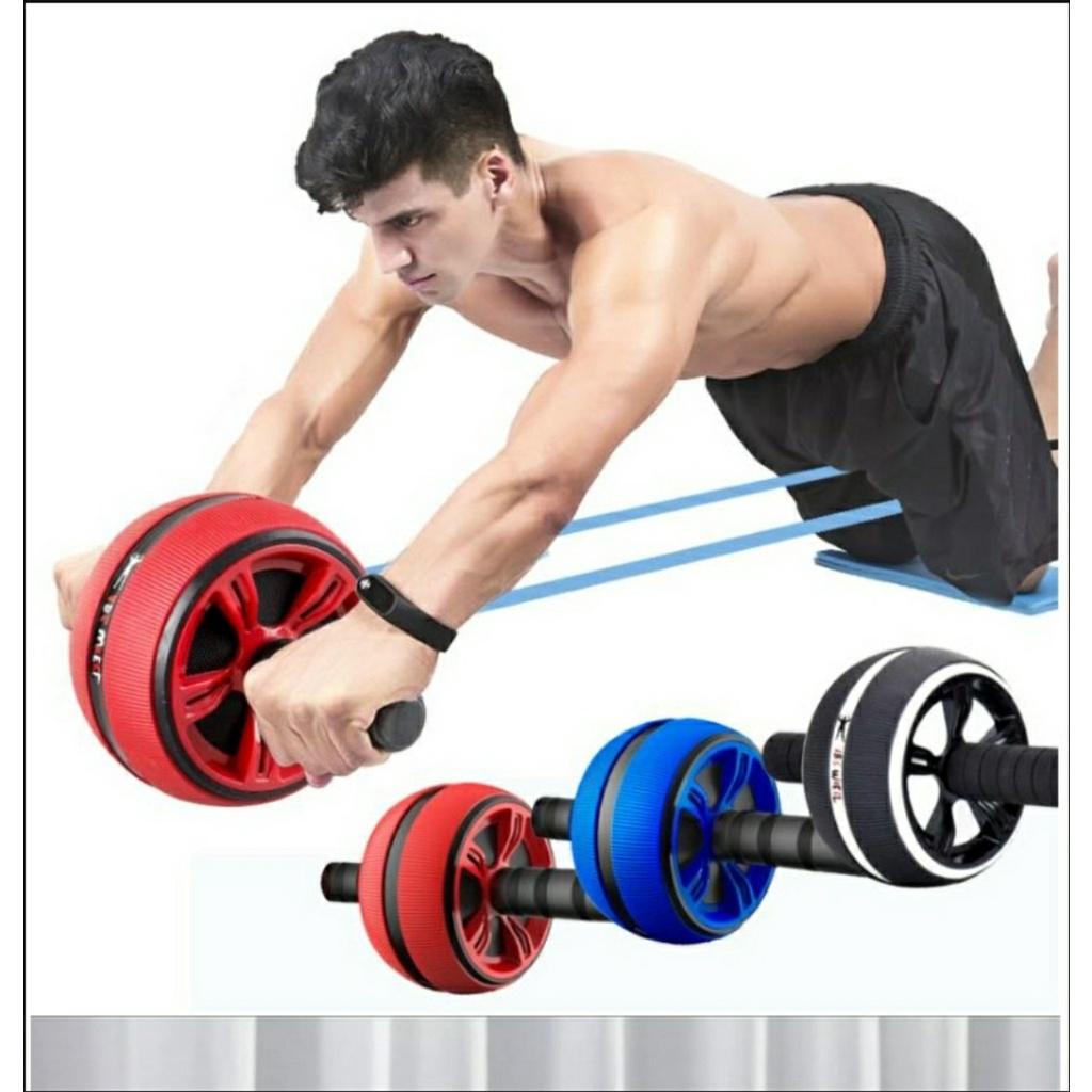 Bánh Lăn Tập Cơ Bụng Một Bánh Cao Cấp Con Lăn ABS