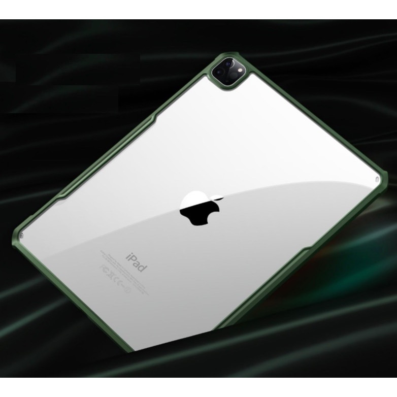 Ốp lưng iPad Pro 12.9 2020 XUNDD, Chống shock, Mặt lưng trong suốt, Viền TPU