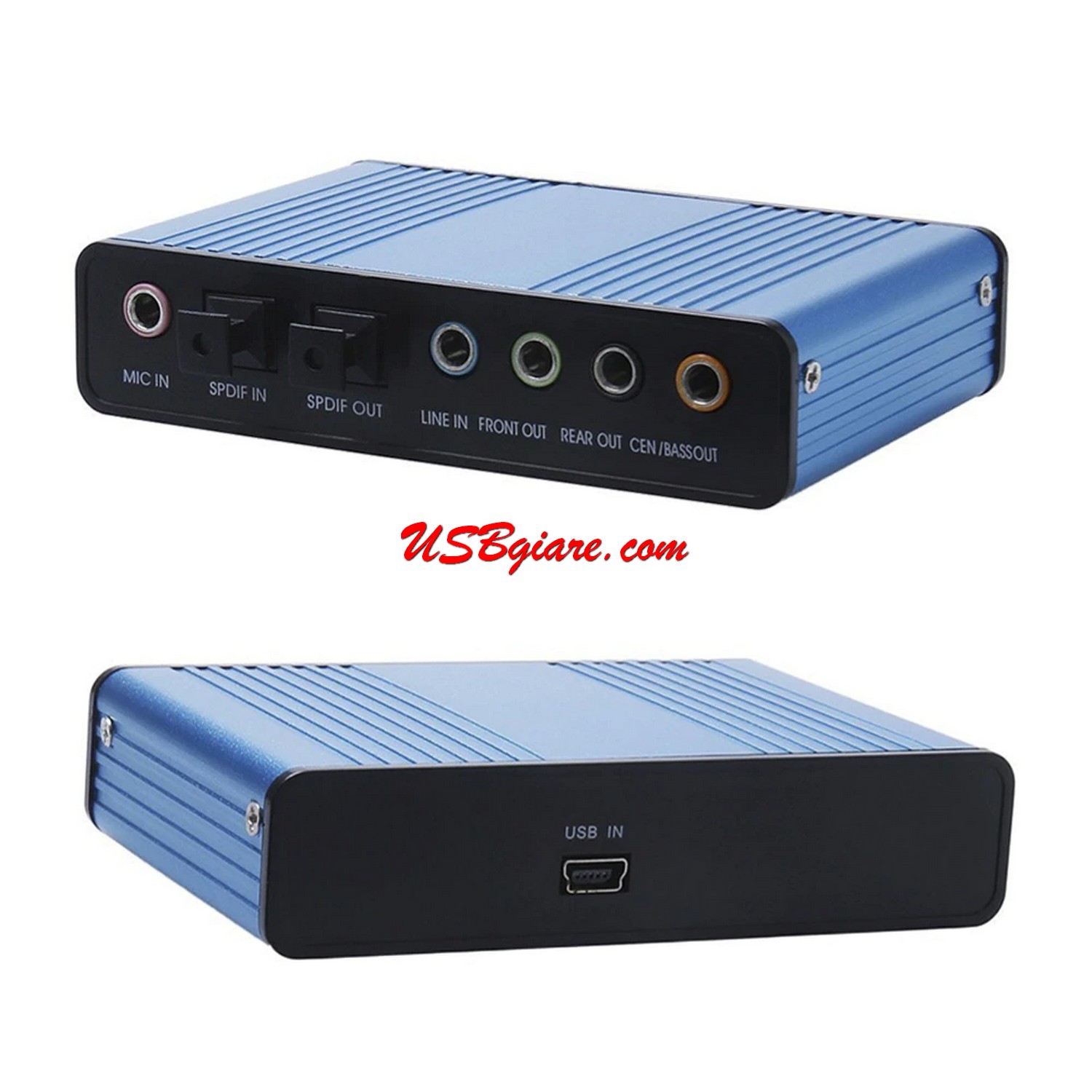 Card âm thanh USB 6CH Optical audio -DC941【USBgiare,Com】