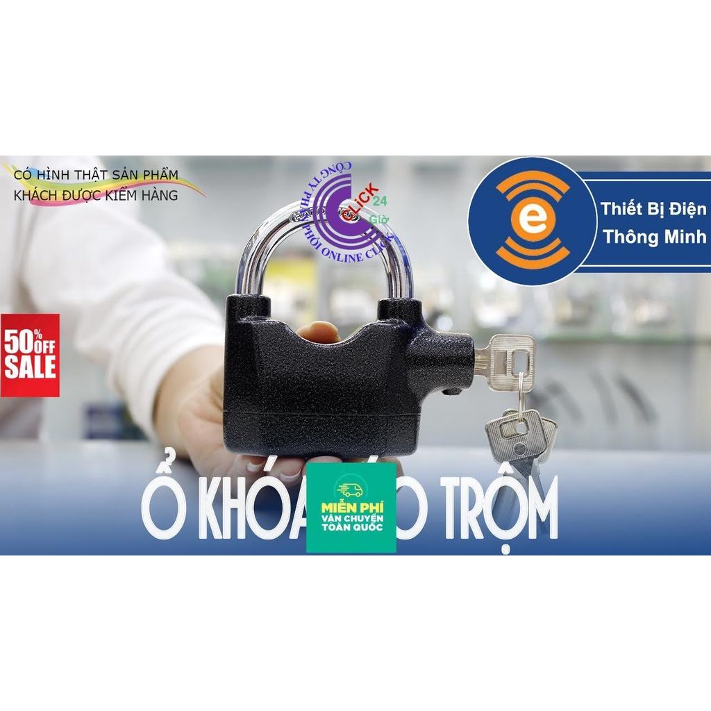 Ổ Khóa Chống Trộm Thông Minh Kinbar Alarm Lock 110DBA Có Còi Hú Báo Động - Hàng Cao Cấp