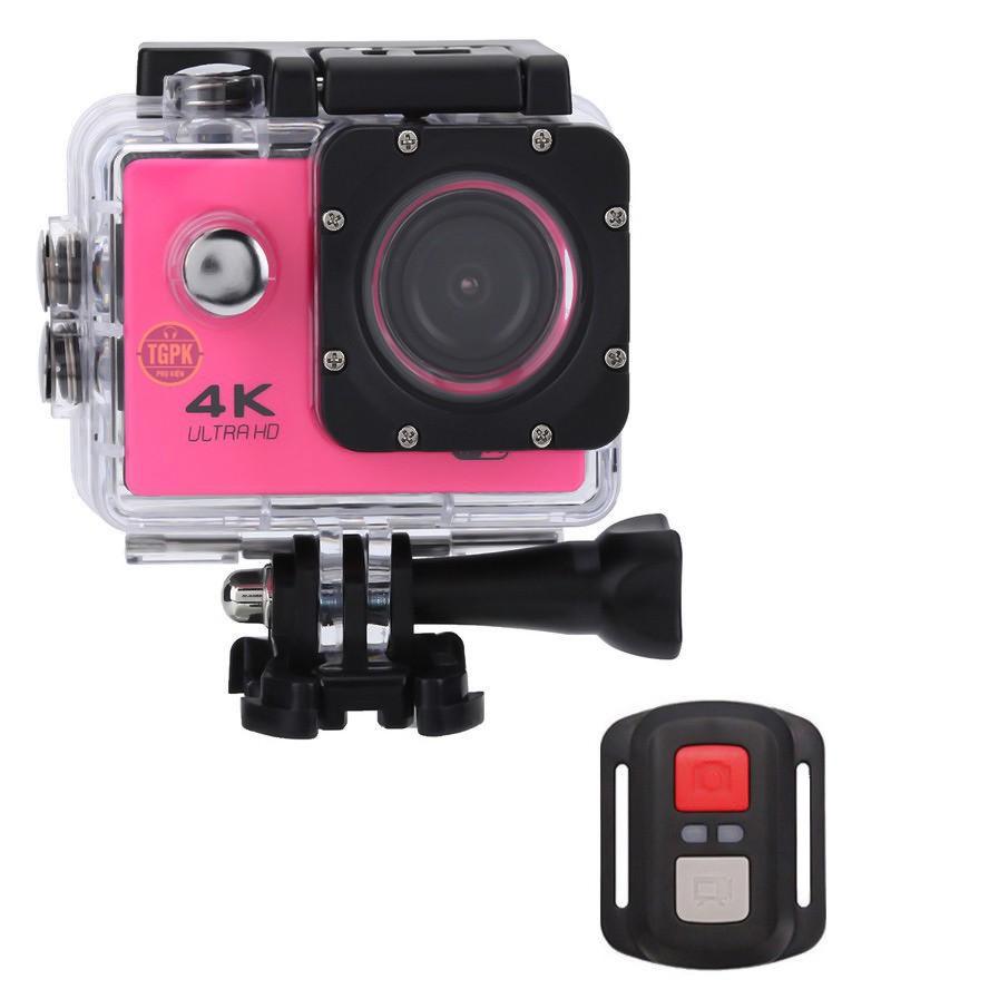 Camera Hành trình A9 4K UltraHD có Wifi + Wrist RF gắn mũ Bảo hiểm xe máy, xe hơi chống rung | Thẻ nhớ lưu trữ đến 64GB