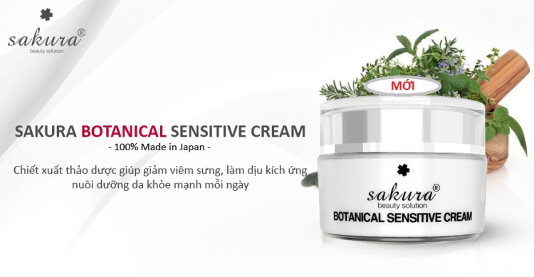 kem dưỡng da nhạy cảm Sakura kem dưỡng da nhạy cảm Sakura