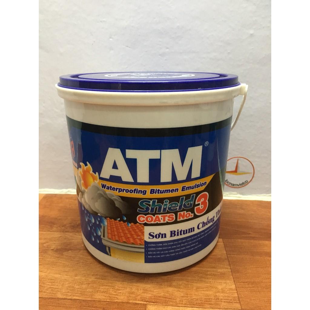 Sơn chống thấm Bitum ATM Shield Coat 3,5 kg