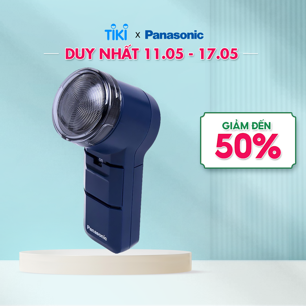 Máy Cạo Râu Panasonic ES534DP527 - Thiết kế dạng lỗ tối ưu khi cắt - Nhỏ gọn tiện lợi mang đi - Hàng Chính Hãng
