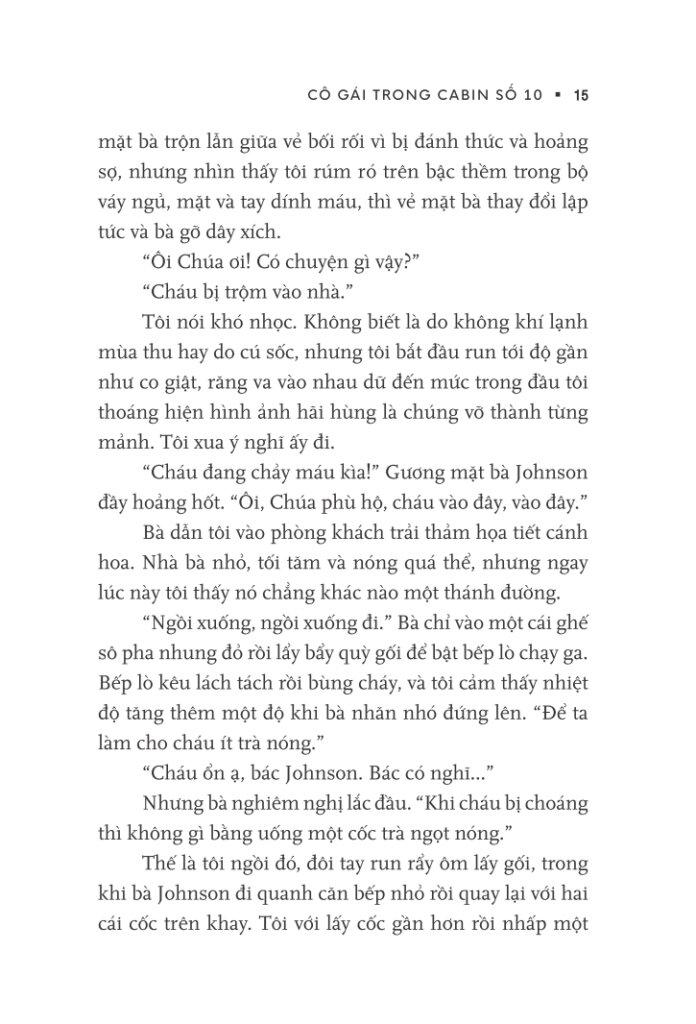 Sách Cô Gái Trong Cabin Số 10
