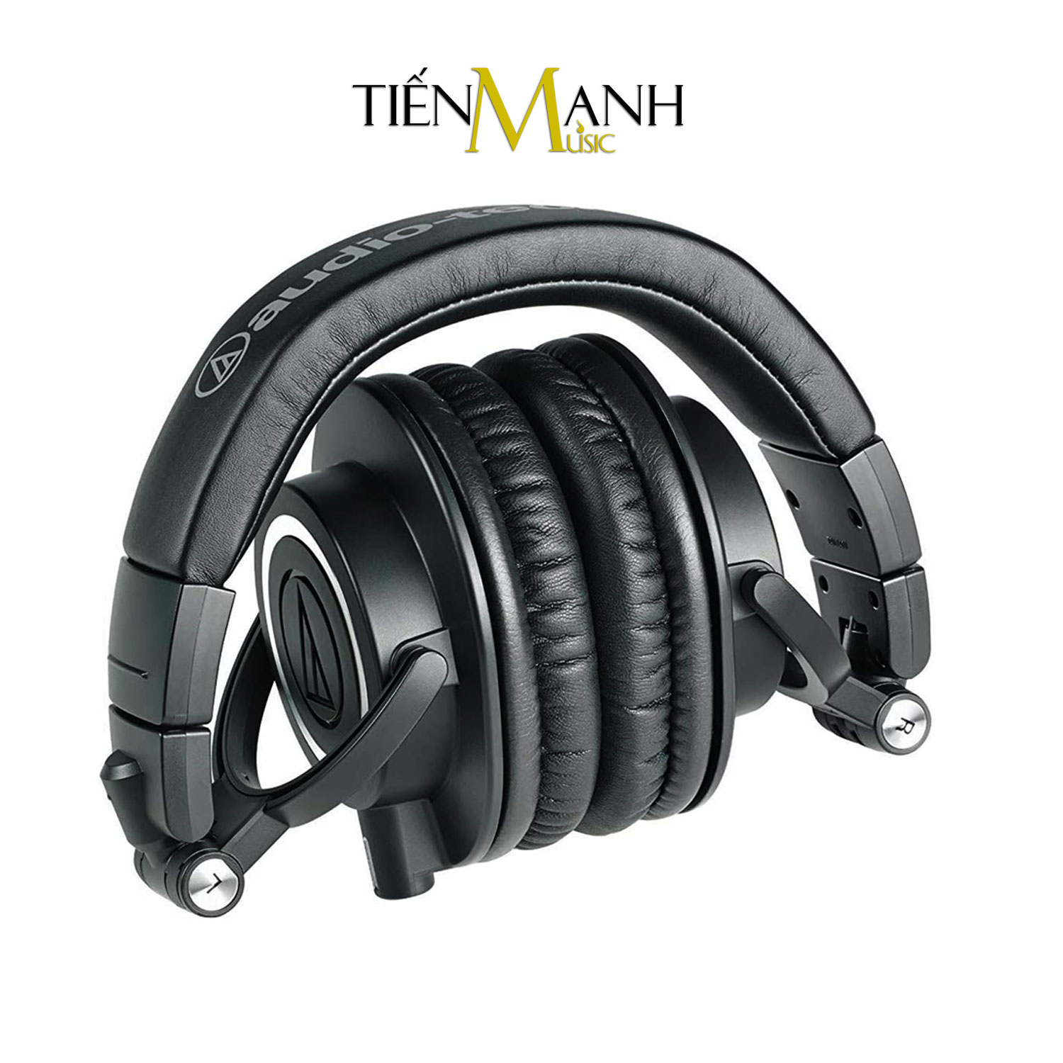 [Màu Đen] Tai Nghe Kiểm Âm Audio Technica M50X - Studio Monitor Headphones Professional ATH-M50X ATHM50X Hàng Chính Hãng - Kèm Móng Gẩy DreamMaker