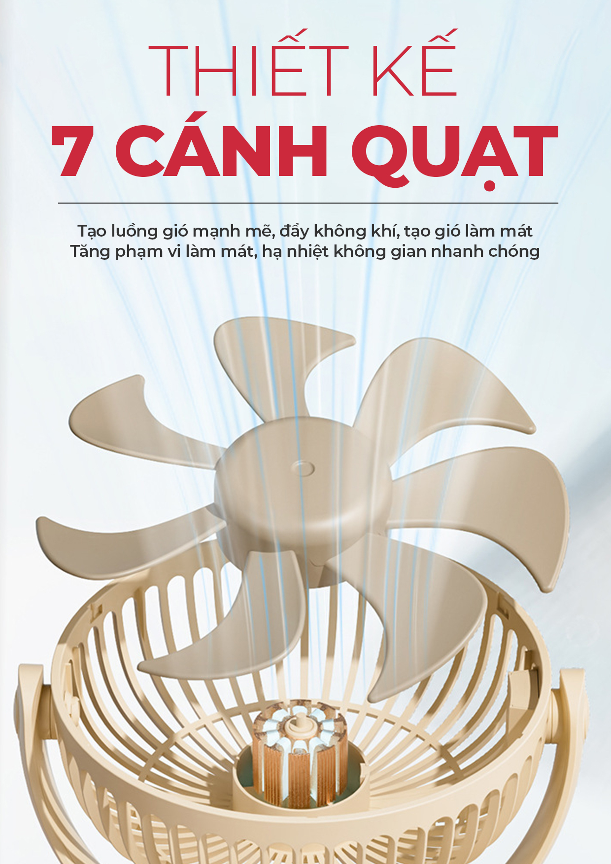 Quạt mini A-004 Magic - Hàng Chính hãng