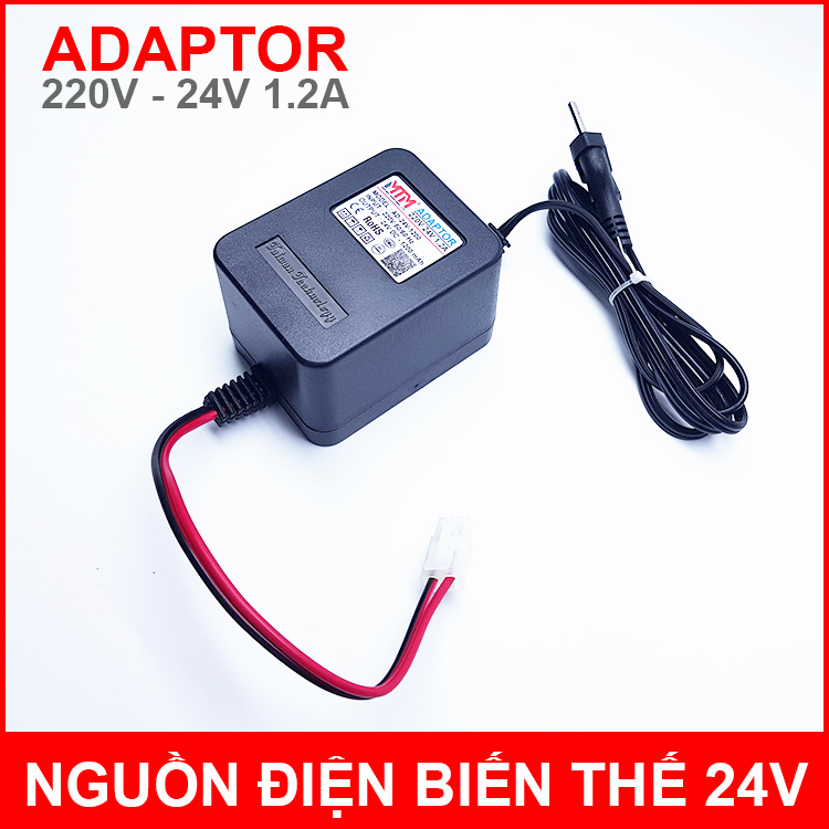 Nguồn điện adaptor biến thế máy phun sương lọc nước RO 220V 24V 1.2A MTM chính hãng