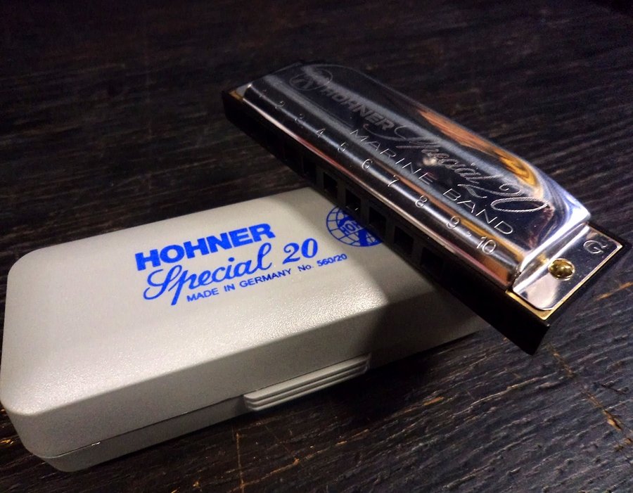 Kèn Harmonica Diatonic Hohner Special 20 Progressiver M560087 (Key G )