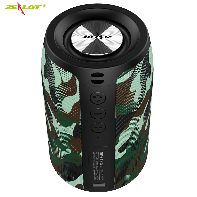 Loa Bluetooth 5.0 Extra Bass Ovleng Zealot S32 - Hàng Chính Hãng