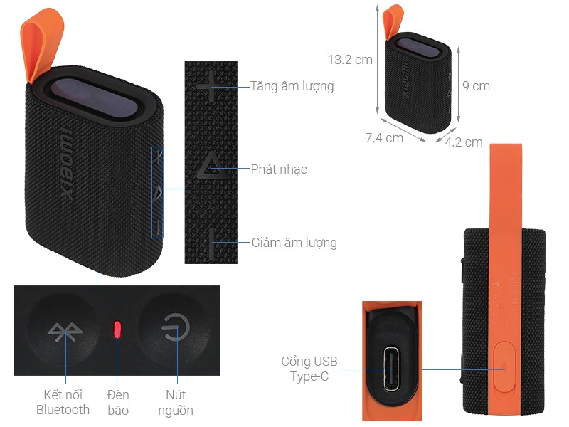 Loa Bluetooth Xiaomi Sound Pocket - GiaPhucStore | Hàng Chính Hãng