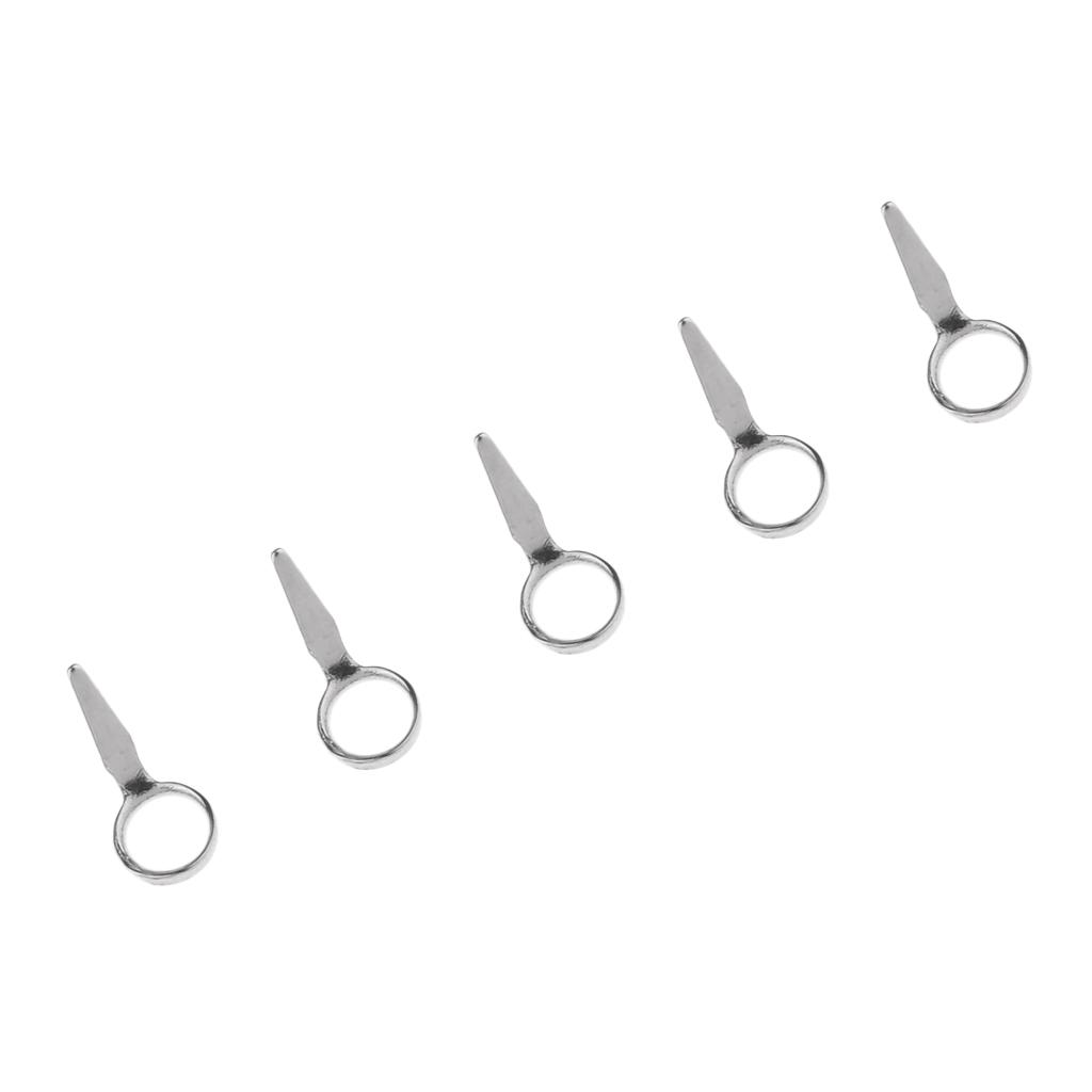 5pcs Fishing Rod Eyes Ring Raft Rod Guides Line Rings Rod Repair Kit