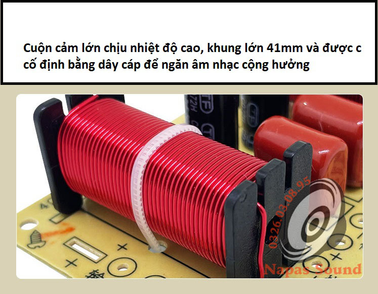 PHÂN TẦN 3 LOA GIÁ RẺ WEAH305 - GIÁ 1 CHIẾC - LẮP CHO 1 BASS 1 MID 1 TRÉP - MẠCH PHÂN TẦN 3 ĐƯỜNG TIẾNG