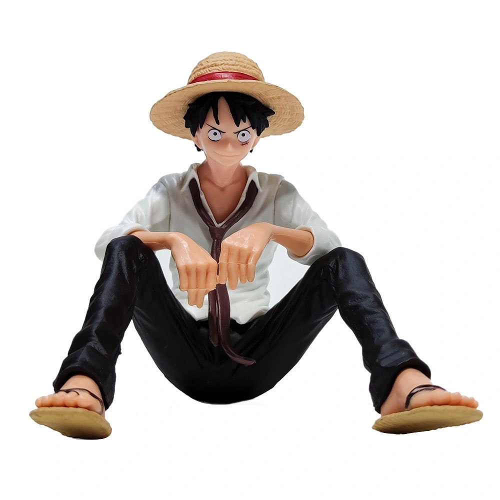 Mô hình đồ chơi - Luffy ngồi - Cao 10cm