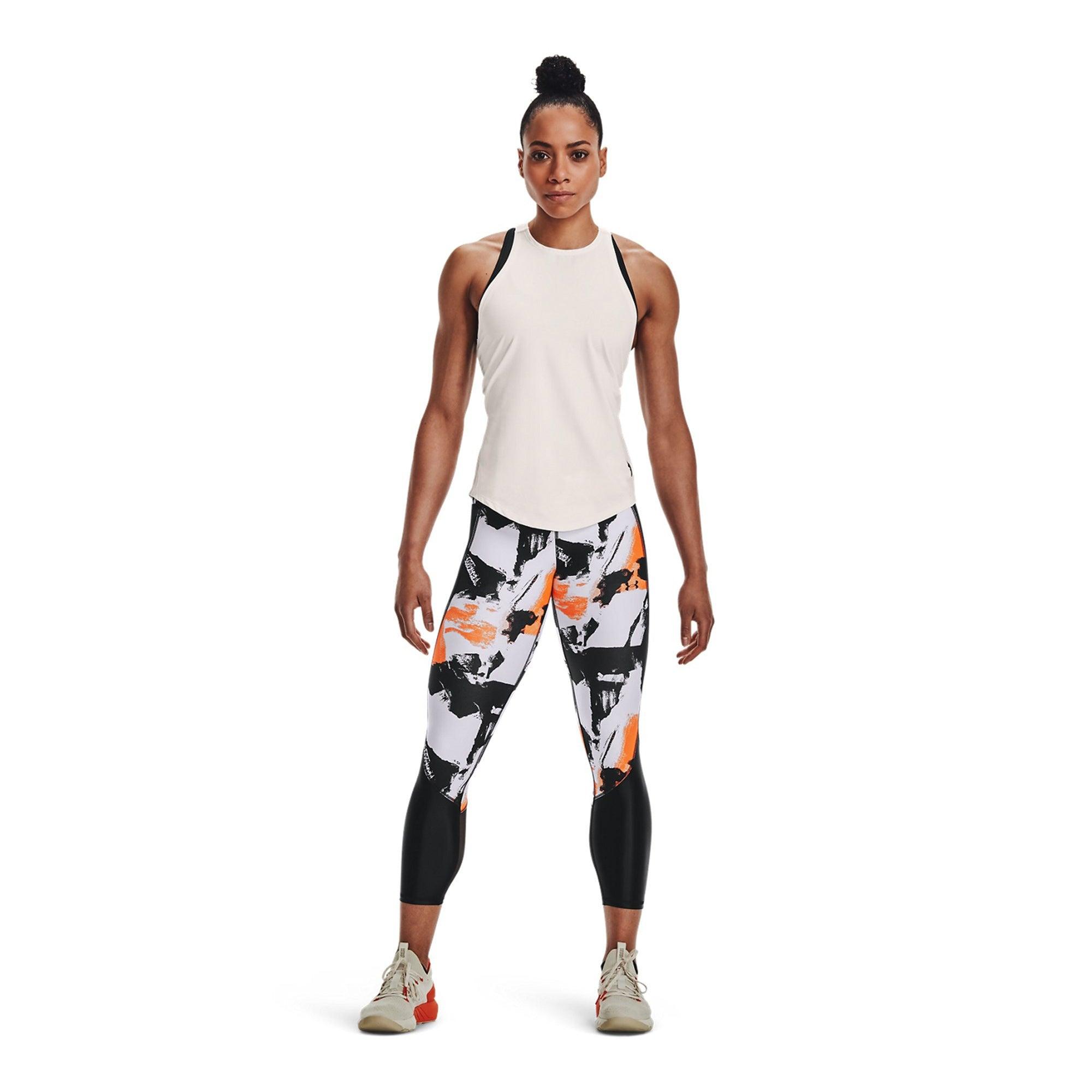 Quần legging thể thao nữ Under Armour Project Rock 7/8 - 1363519-001