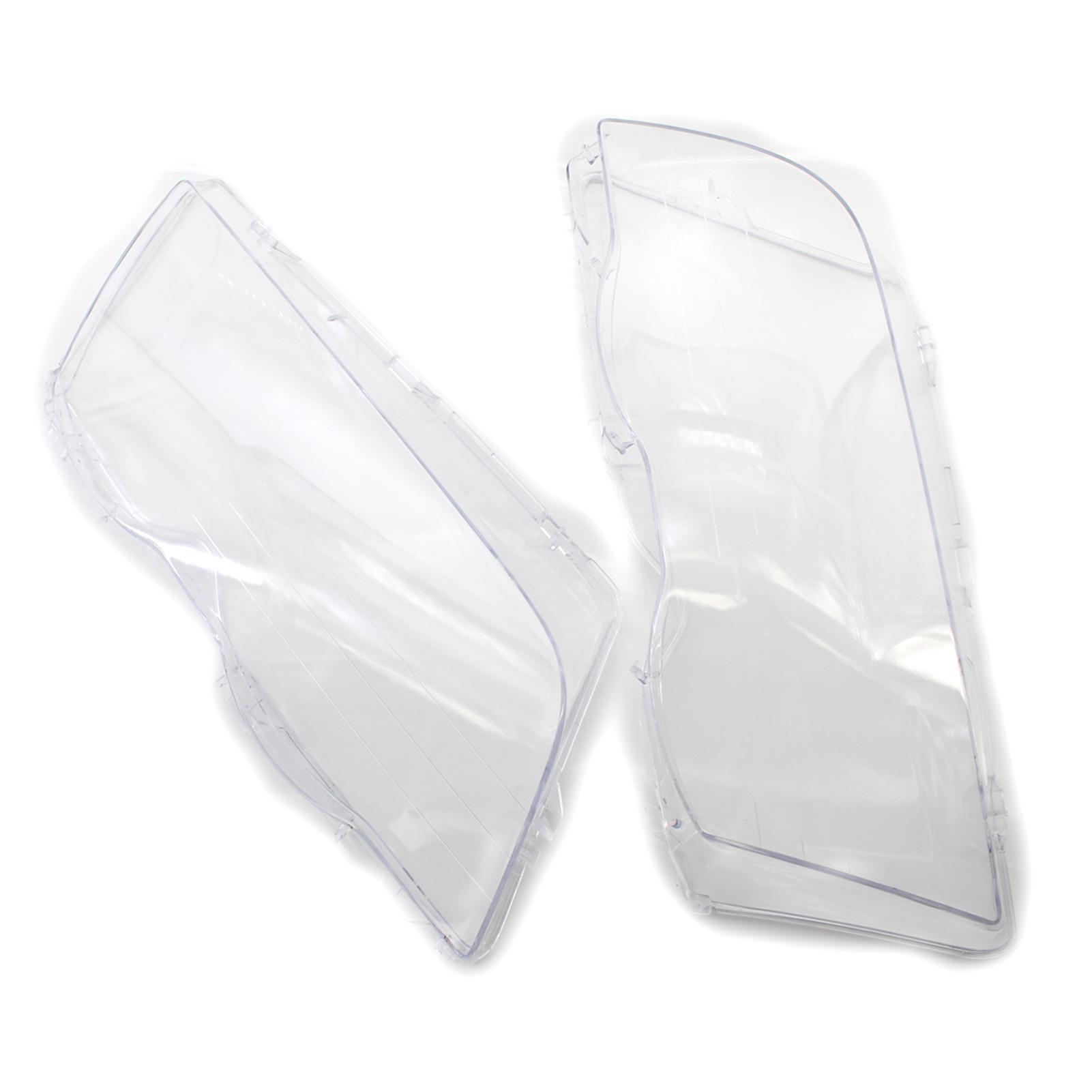 1 Pair Left Right Headlight Headlamp Clear Lens Cover Replacement for BMW E46 3 Series 1998-2001 4 Door
